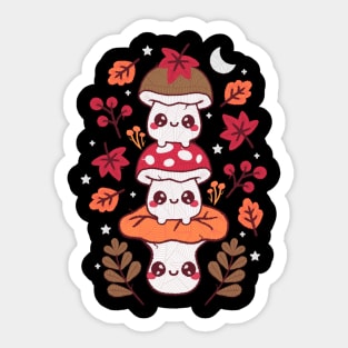 mushrooms embroidery patch Sticker
